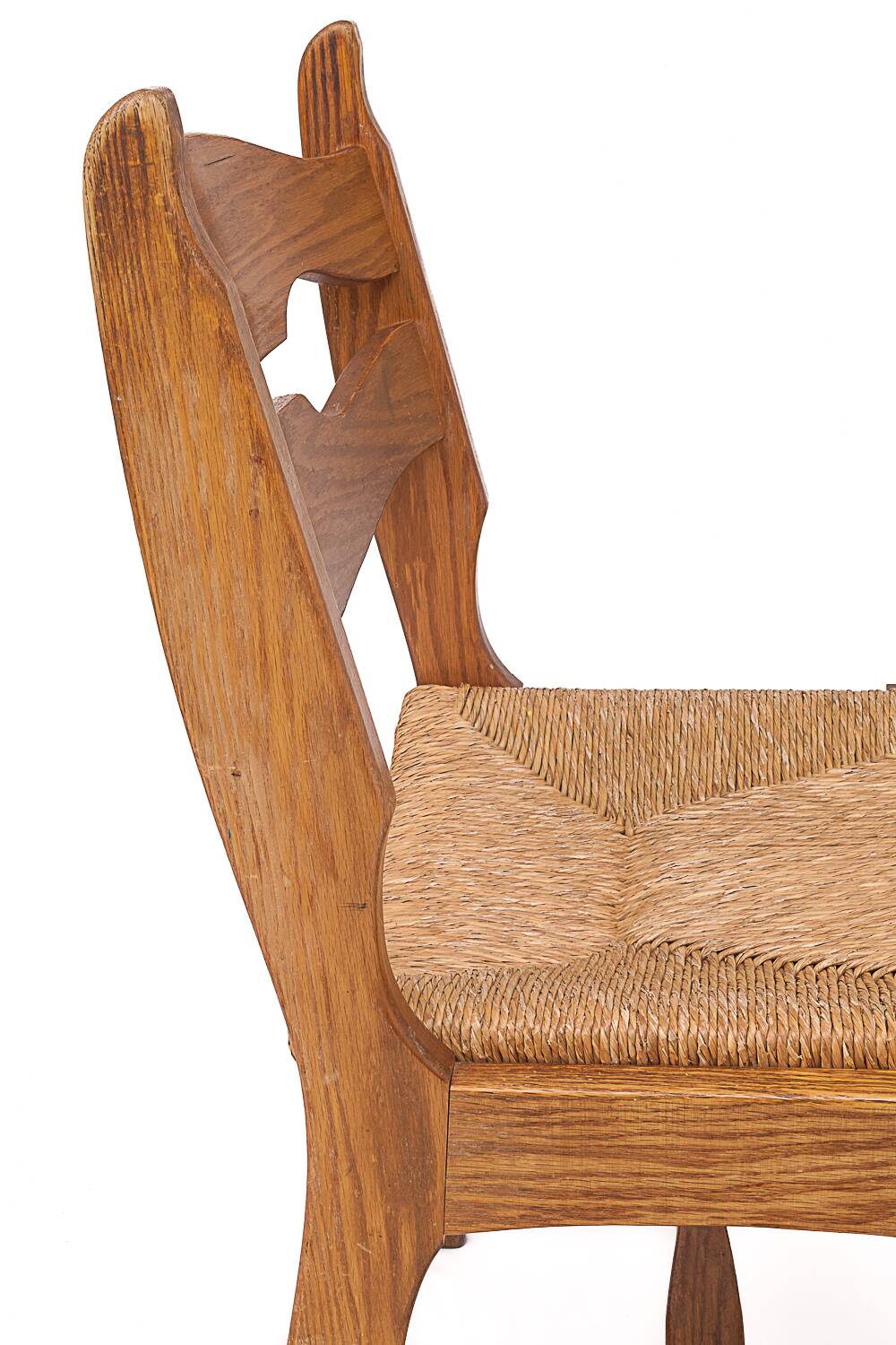 Set of 12 Guillerme and Chambron chairs