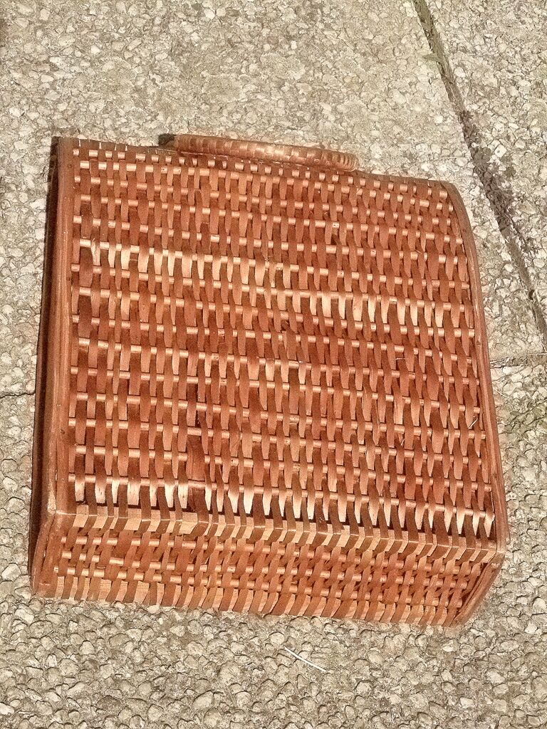 Bottle case, vintage