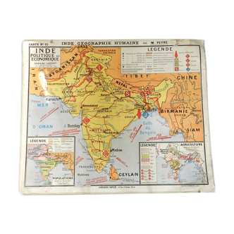 School map India No.57 and 57 bis
