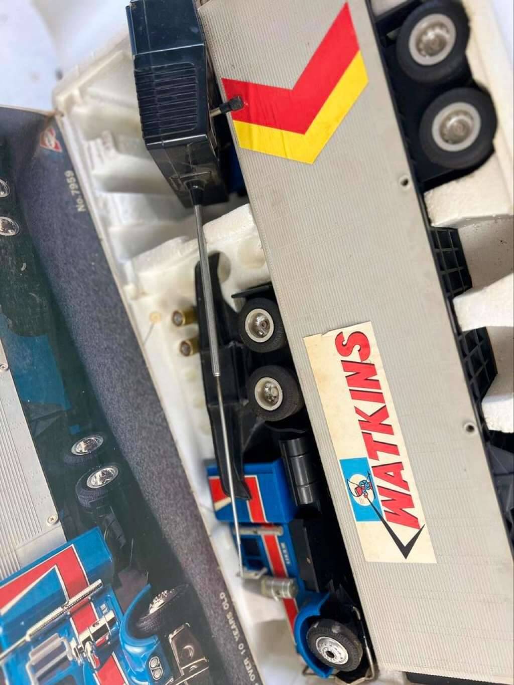 Vintage toy: daishin 1/30 jumbo trailer