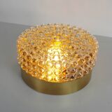 Stunning (26cm) glass bubble flush mount light by Helena Tynell for Glashut