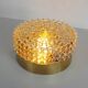Stunning (26cm) glass bubble flush mount light by Helena Tynell for Glashut