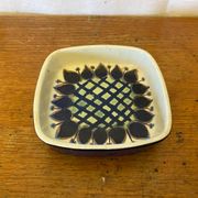 Antique Royal Copenhagen Ceramic Painted White Blue Vintage Empty Pocket