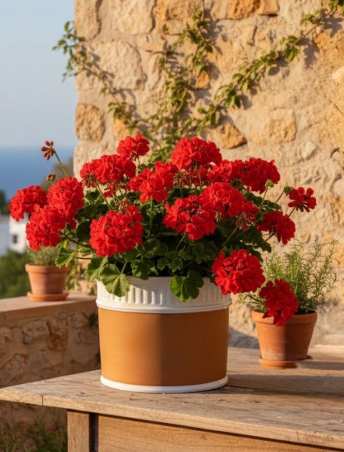 Terracotta cache-pot and slip - Maison Chaumette Paris