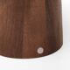 Handcrafted w/ Plaster - Contemporary Textured Dining Table “Cone”- Round 120