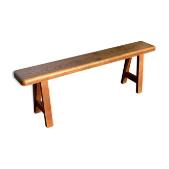 Banc de ferme en chêne 140 cm