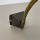Rare adjustable diabolo brass stilnovo style wall ceiling light, italy 1950