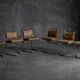 Leather & Steel Dining Chair by Raymond Rombouts, Belgium, 20th century