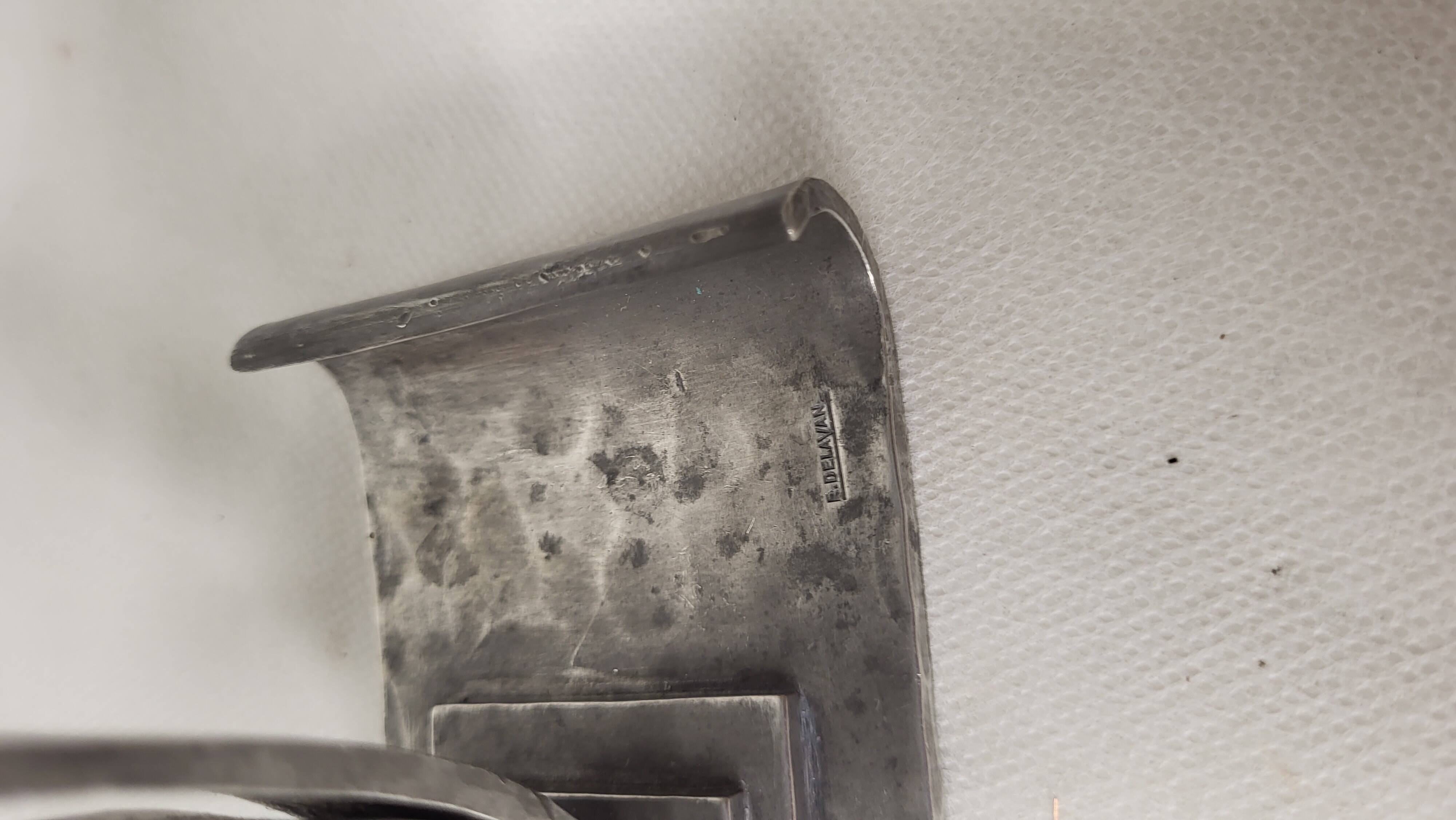 Art Deco candlesticks Delavan Paris