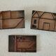 3 vintage wooden stamps