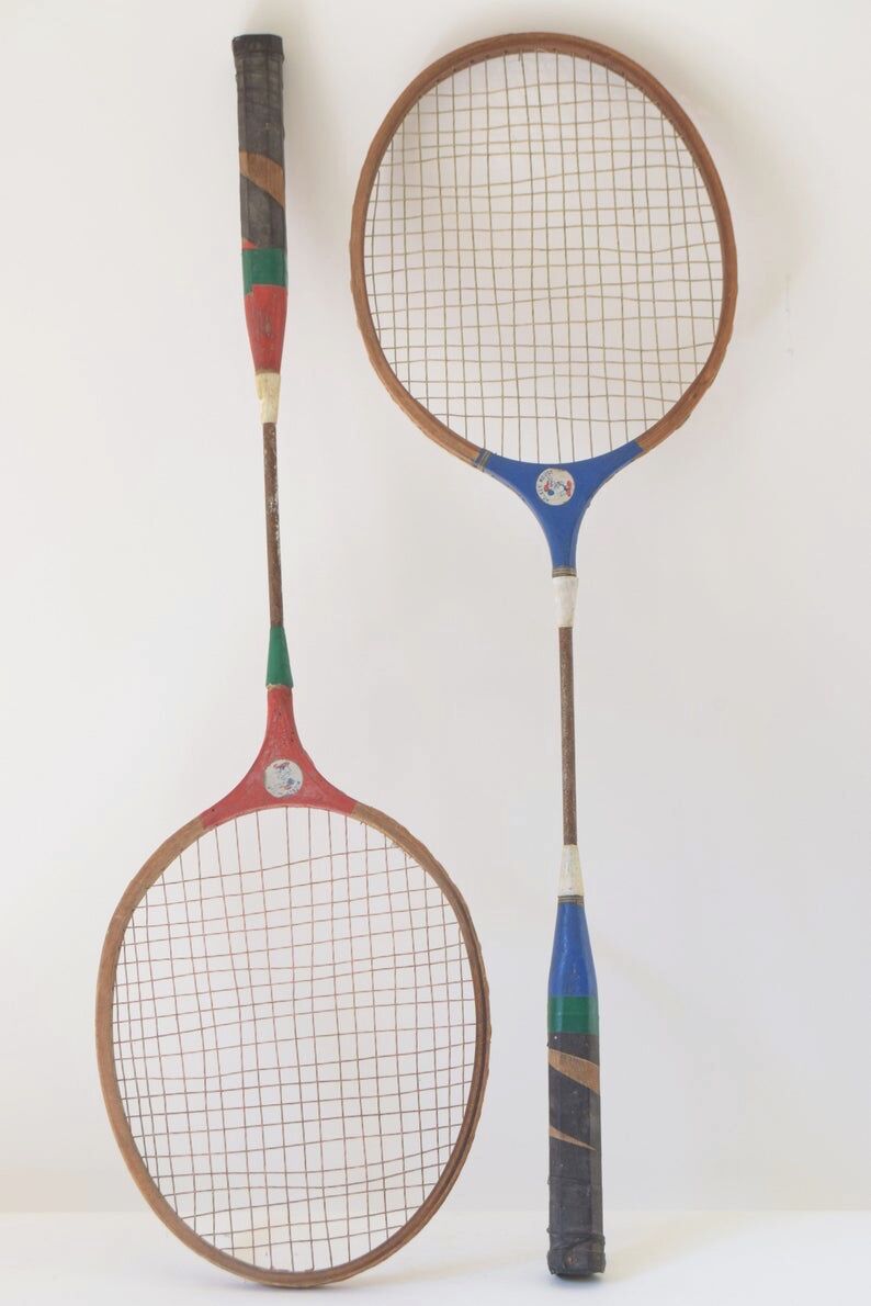 80s kids' badminton rackets