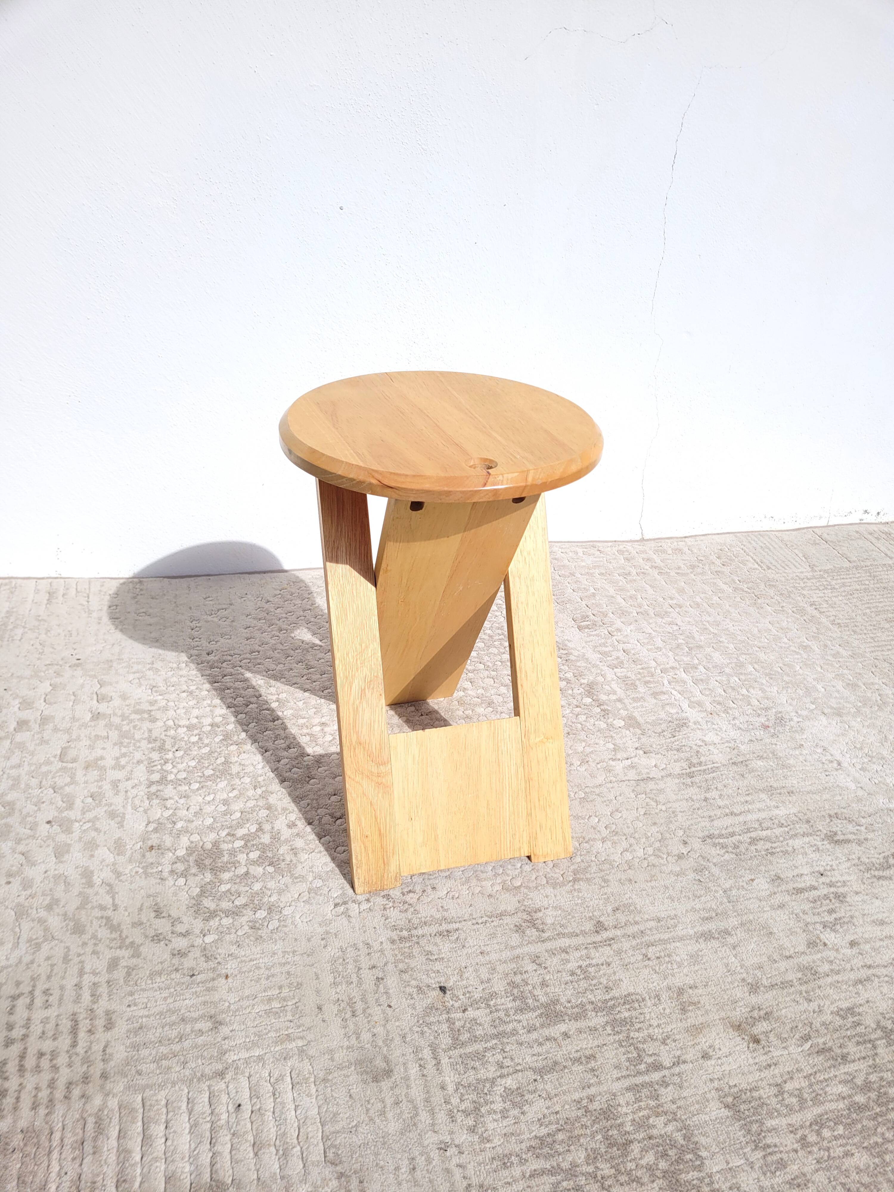 Suzy low folding stool 1980