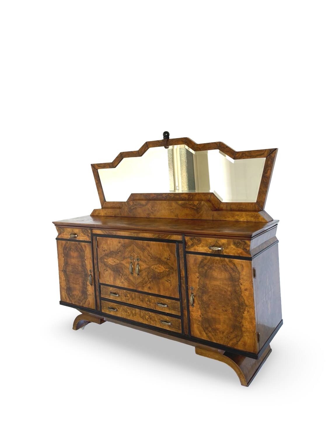 Crédence/buffet Art déco italien, années 1920.