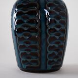 Stoneware vase, Danish design, 1970s, production: Søholm