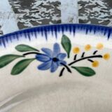 Set of 6 old Digoin flat plates