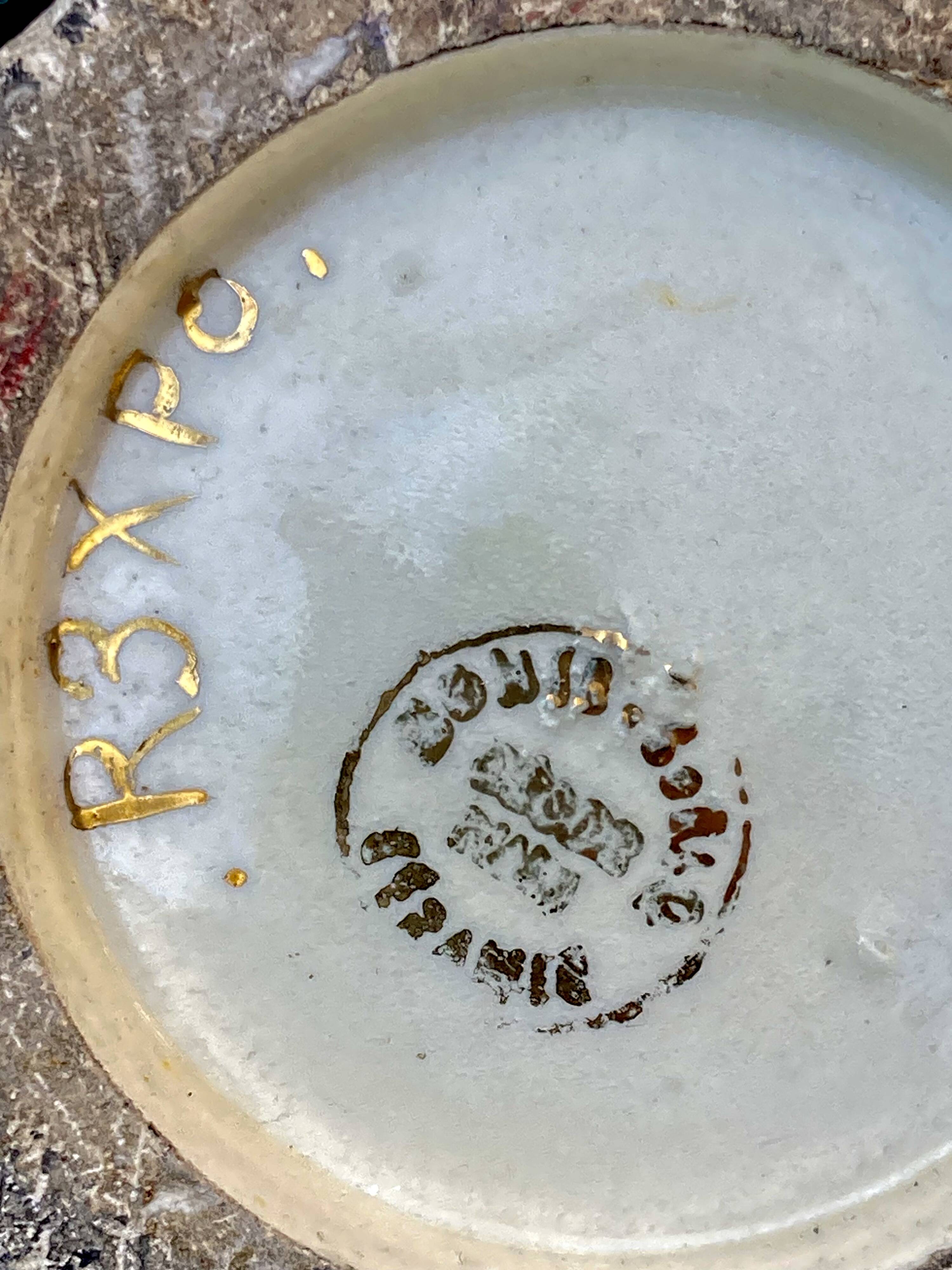 Monaco ceramic vase - Monte Carlo 1950s, fish decor - XXL dimensions
