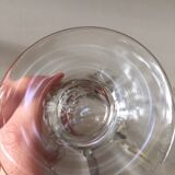 Set of 3 Baccarat Talleyrand crystal glasses
