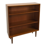 Noten fineer boekenkast LP kast met legplanken nr. 1