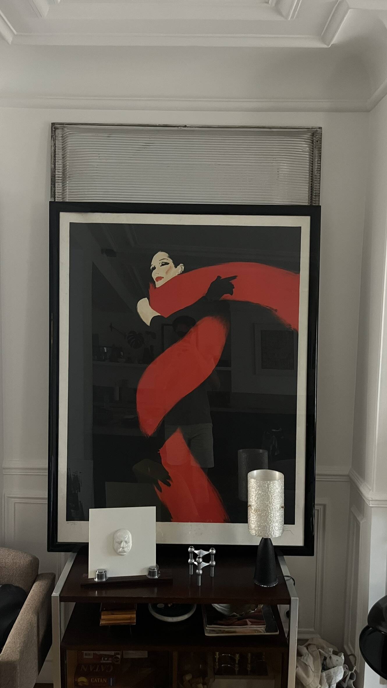 Large lithograph by René Gruau