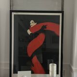 Large lithograph by René Gruau