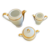 Ensemble de sucrier, pot à lait et théière