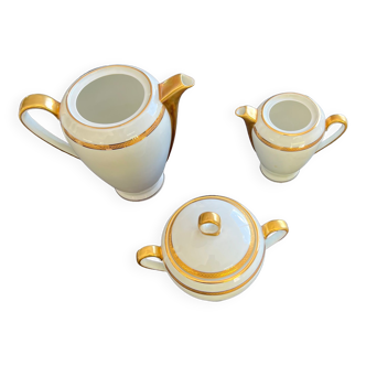 Sugar bowl, milk jug and teapot set