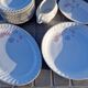 Apulum porcelain dinner service, 54 pieces