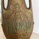 Art Nouveau tin vase