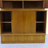 Sideboard-Highboard with Bar by Franz Ehrlich for DW Hellerau, Bauhaus
