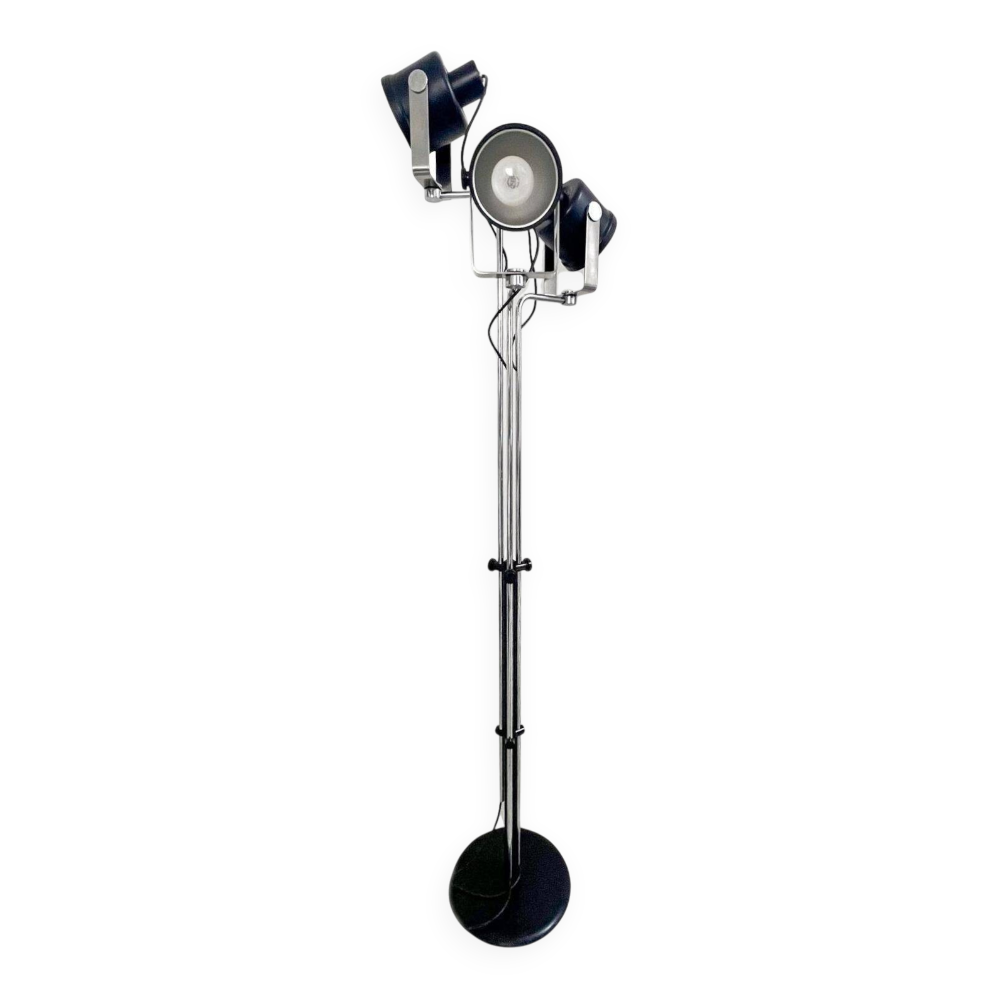 Lampadaire par Brusasco et Torletta mod P433 pour Luci Milano, modernisme italien.