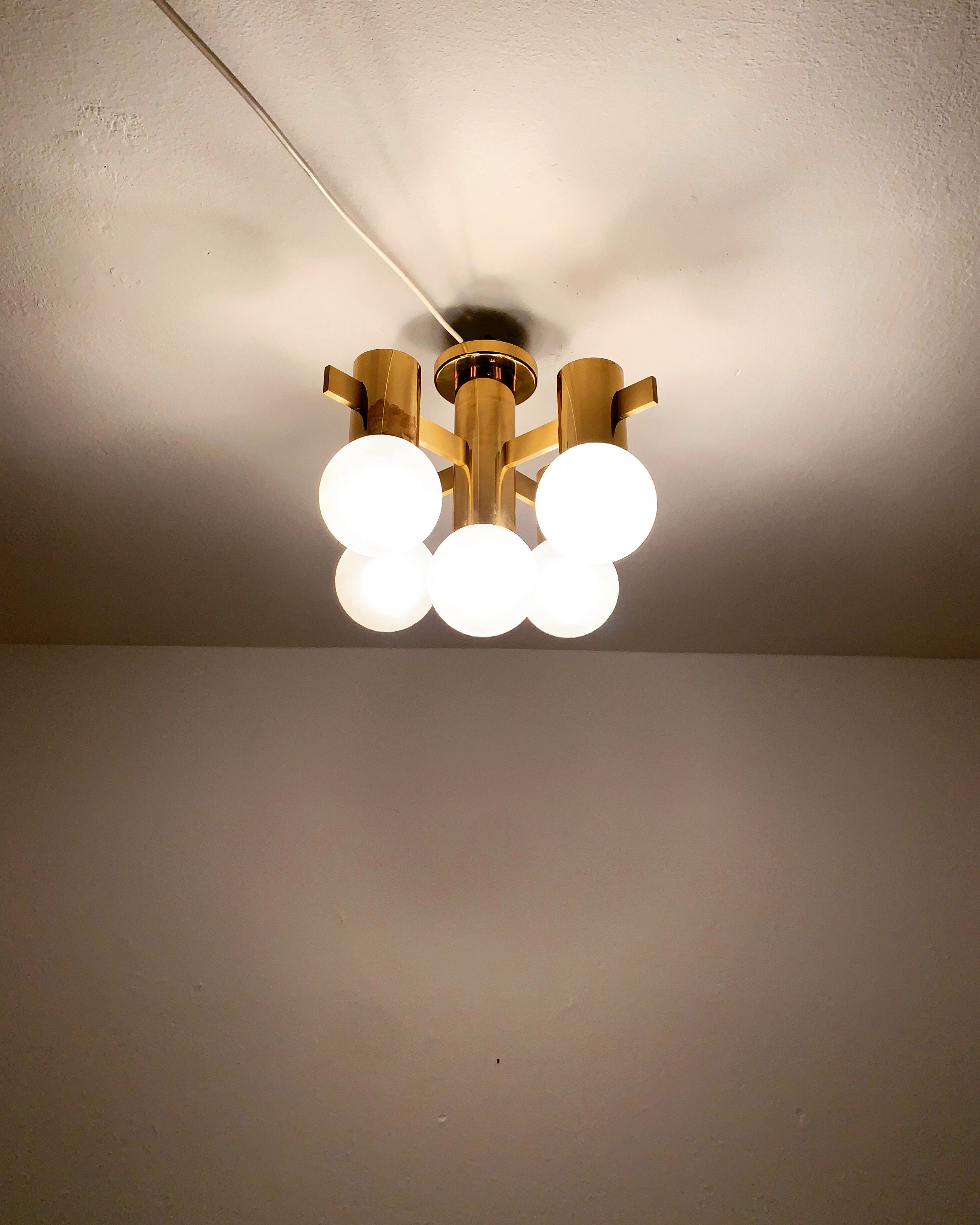Swedish chandelier by Hans Agne Jakobsson