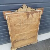 Louis XV style gilded mirror