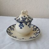 Gien ironstone mustard pot