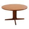 Table de salle à manger ronde danoise 2x extensible 'Sibberup'