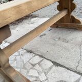 Table de ferme monastère en chêne
