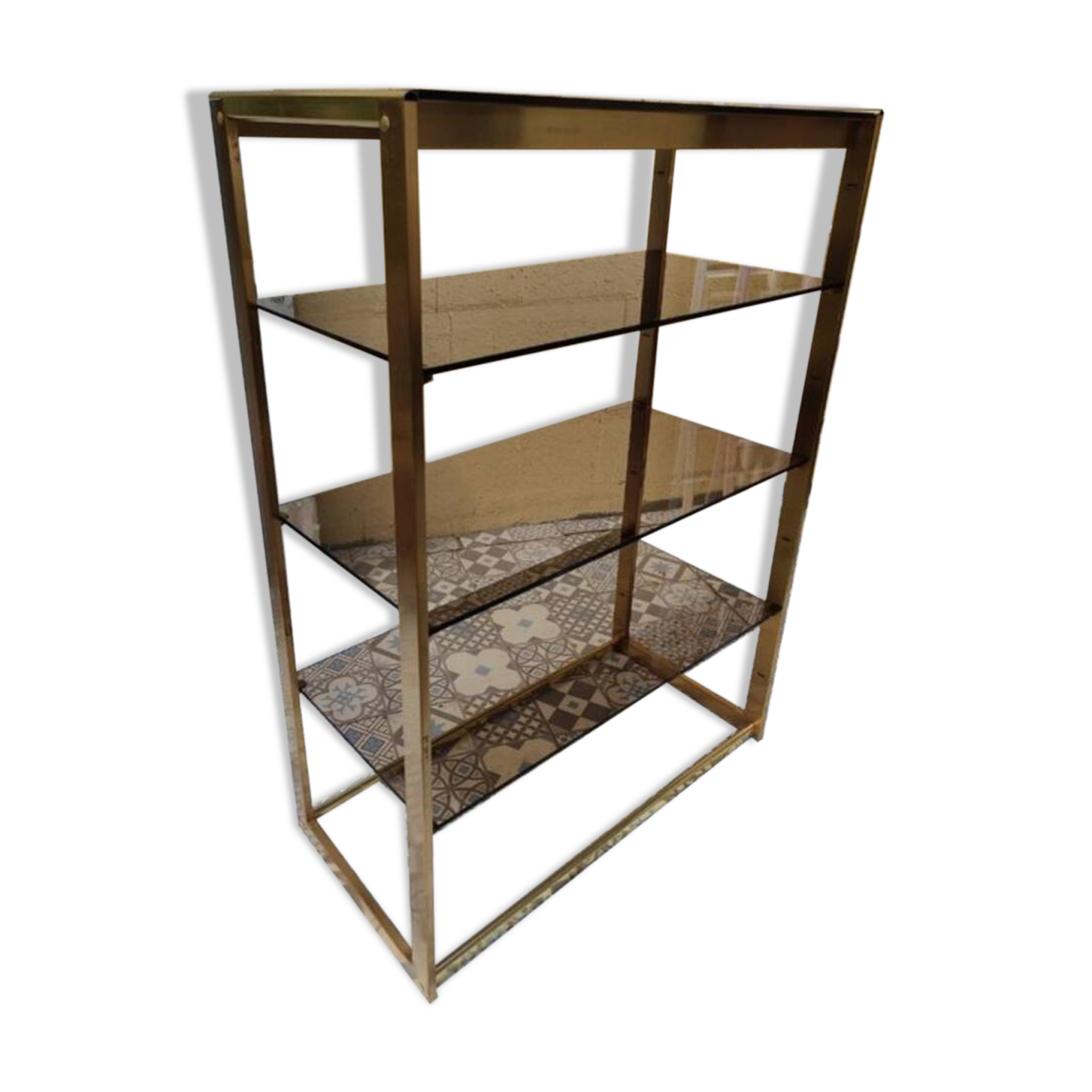 Vintage display cabinet bookcase