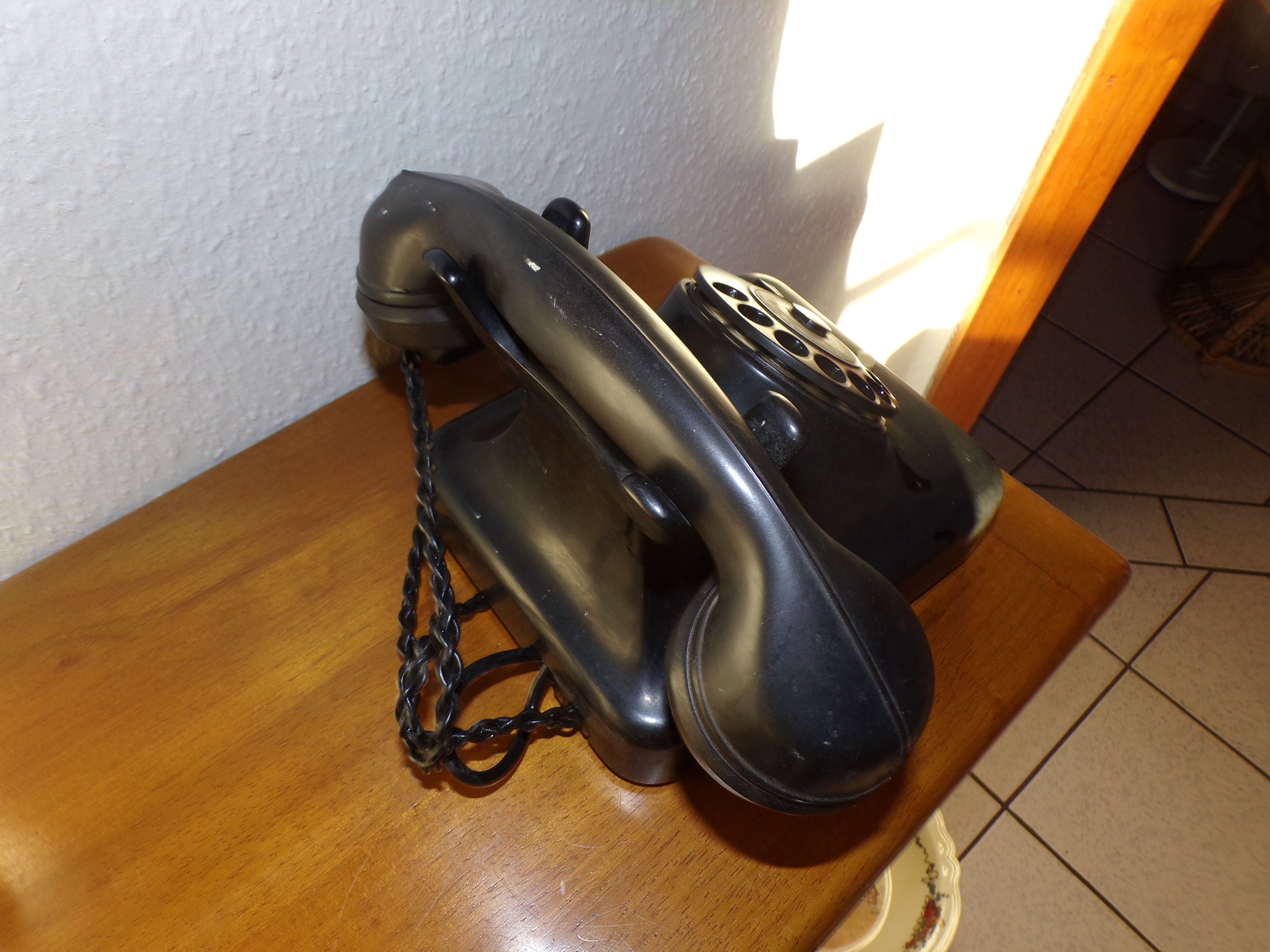 Siemens bakelite phone 40/50s
