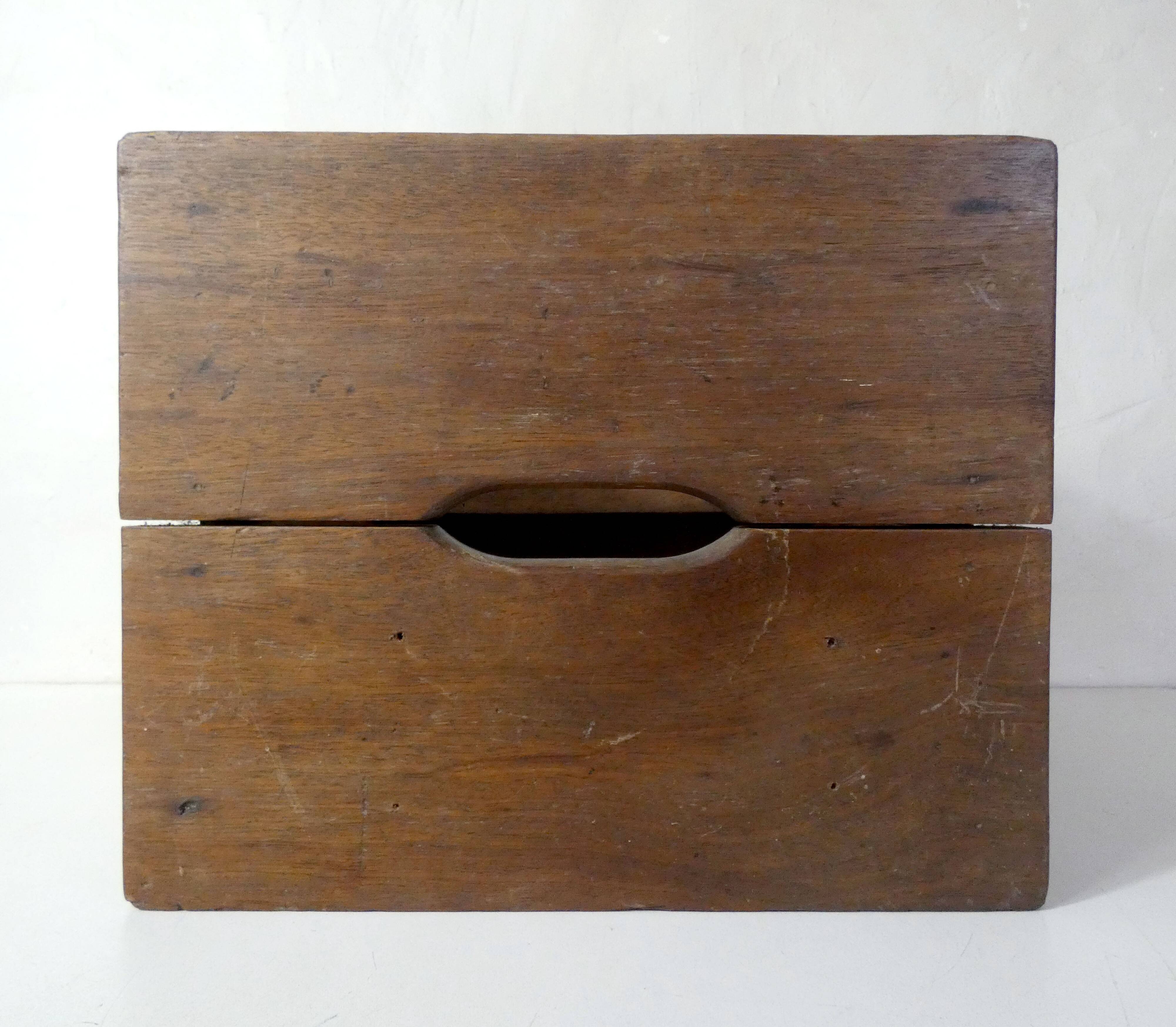solid wood end table
