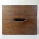 solid wood end table