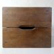 solid wood end table
