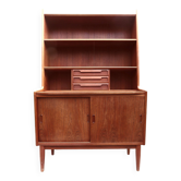 Teak writing desk by the Larsen brothers, Denmark 1960