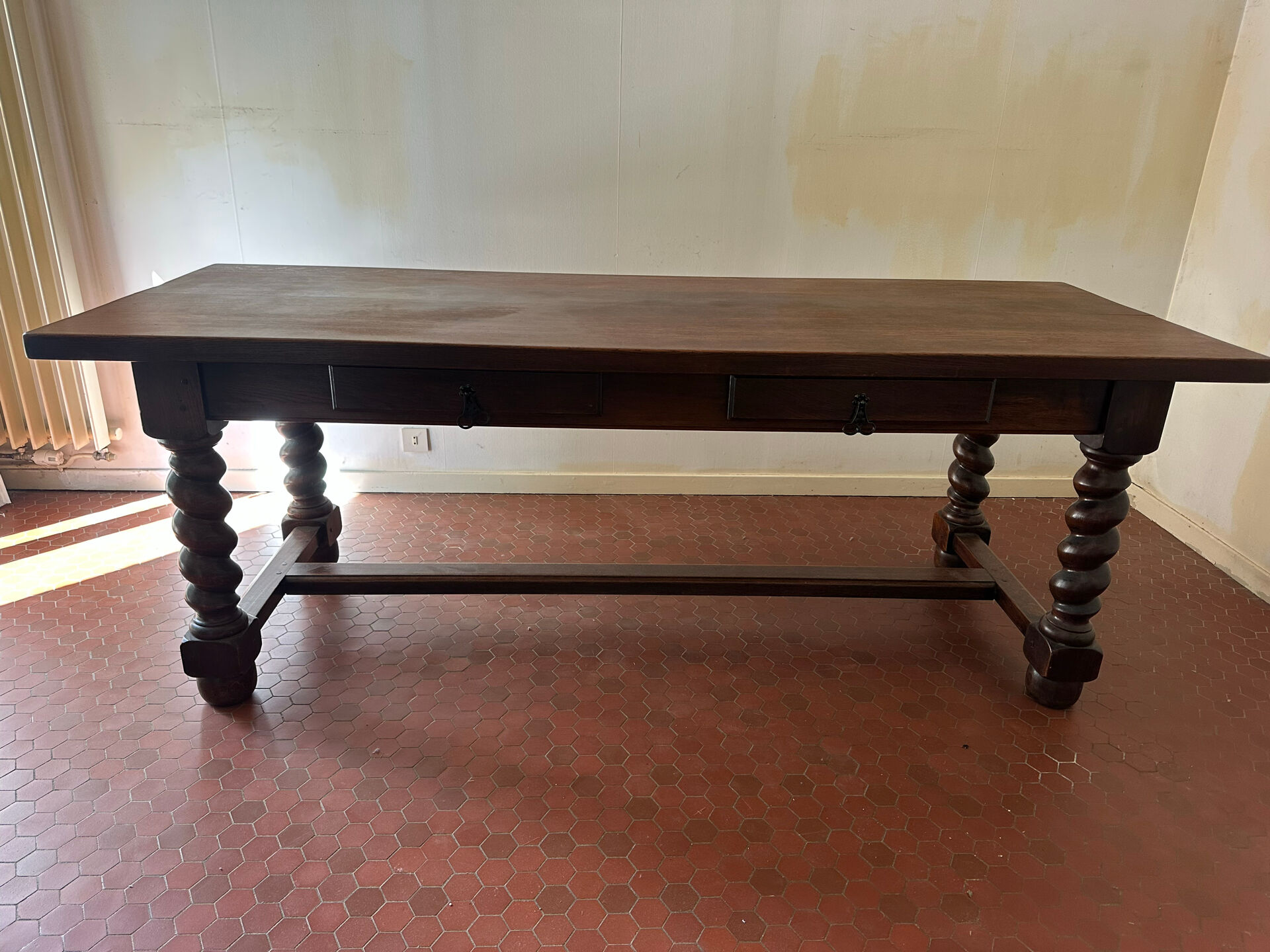 Grande table en chêne