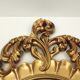 Baroque style mirror frame golden resin 55.5 cm X 36 cm