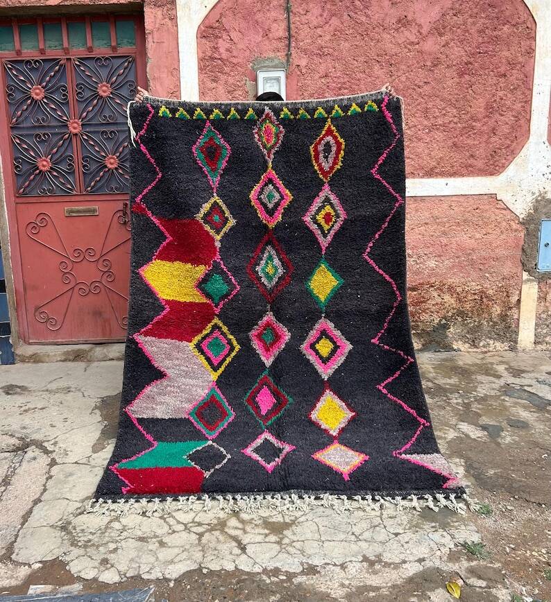 Tapis artisanal marocain