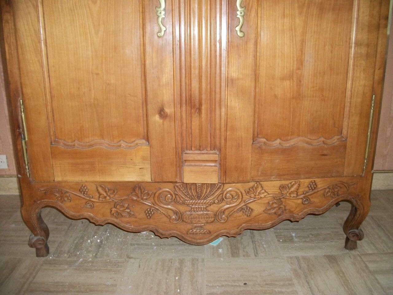 Cherry wood cabinet