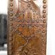 Art Nouveau mirror, "The French Rooster Triumphant over the German Eagle", 1916