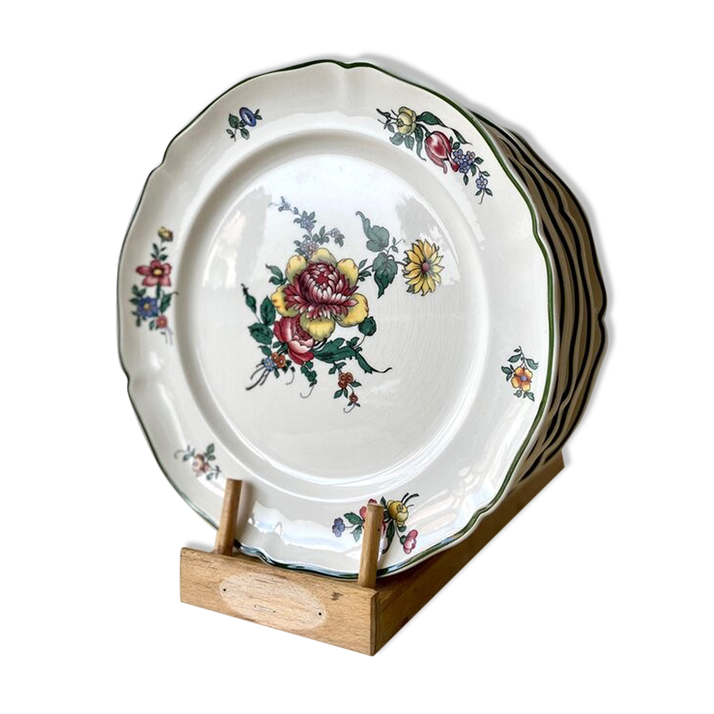 6 porcelain plates Villeroy & Boch