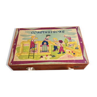 Wooden construction game CONSTRUCTIONS