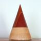 Wooden cone box, 70s