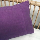 Coussin en lin ancien coloré